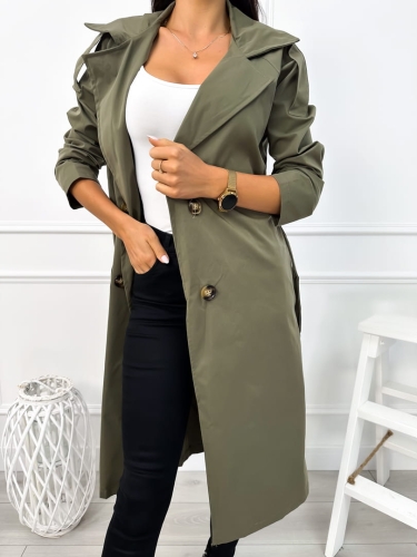 Khaki Trencz 12112-205-C