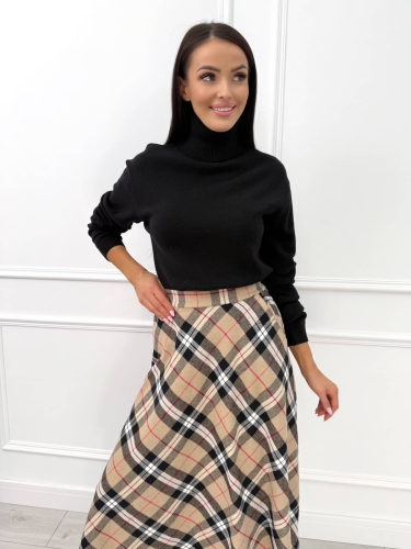 Czarny Klasyczny Golf  14466-138-C