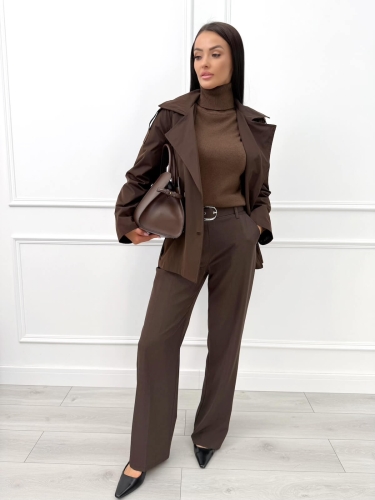 Czekoladowy Klasyczny Golf  14466-138-D