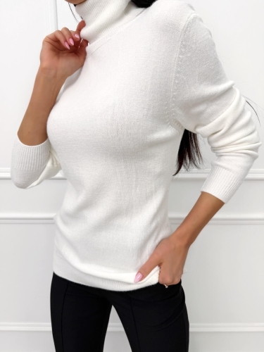 Kremowy Klasyczny Golf  14466-138-F