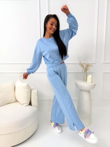 Błękitny Masełkowy Dwuczęściowy Komplet  14658-145-B