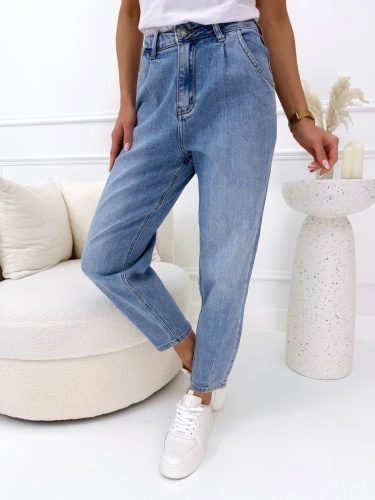 Jasnoniebieskie Spodnie 13437-215-F