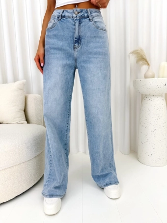 Jeansowe Spodnie Wide Leg 14794-357-Q