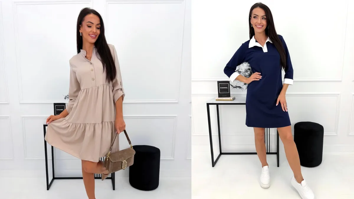 Elegancka sukienka i sportowe buty: Czy to w ogóle pasuje?